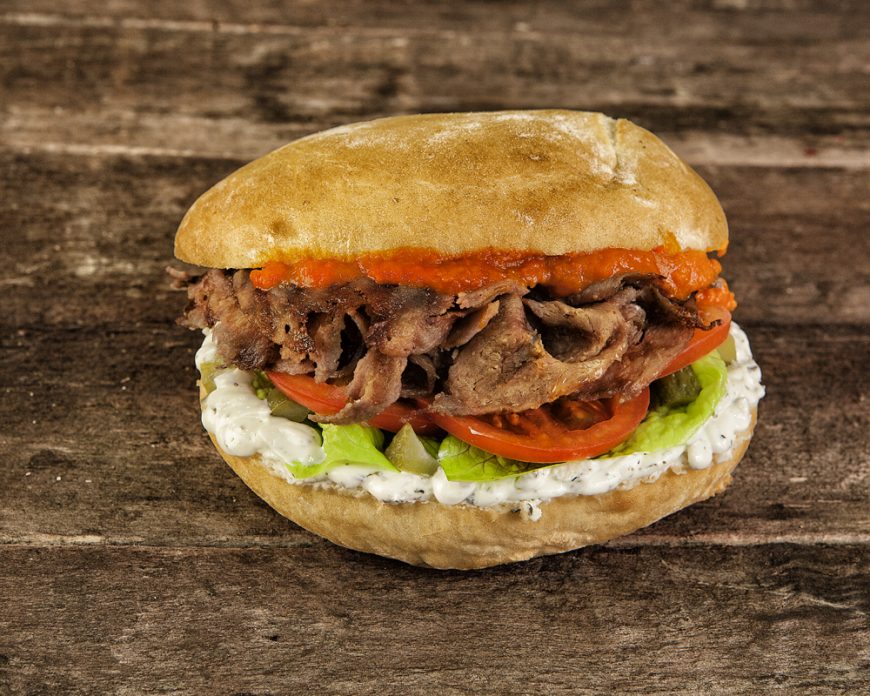 Döner Köfte Sandviç